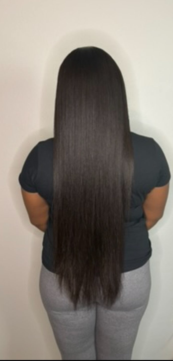 Raw Chinese Hair 5x5 HD Lace Closure wigs